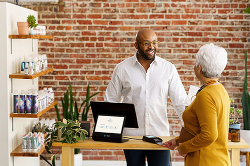 paying for item with credit card